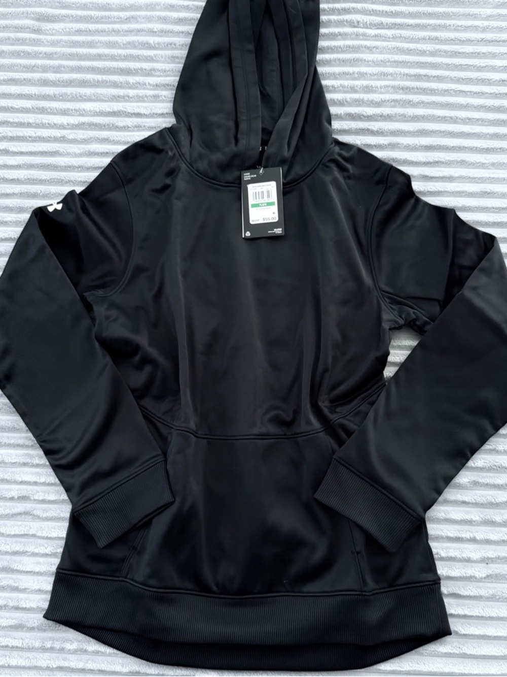Under Armour Black Athletic Hooded Sweatshirt